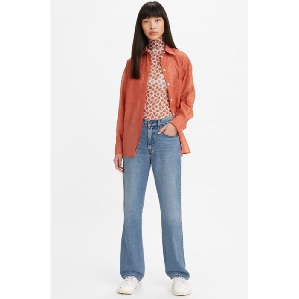 Levi's Loose Straight Jeans Light Wash 28